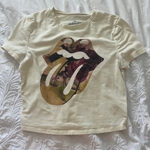 the rolling stones crop top